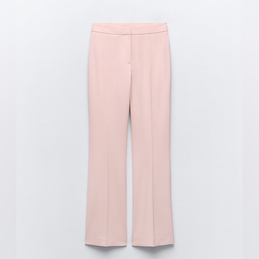 PRE-OWNED ZARA FLARED FULL LENGTH PANTS SIZE SMALL
